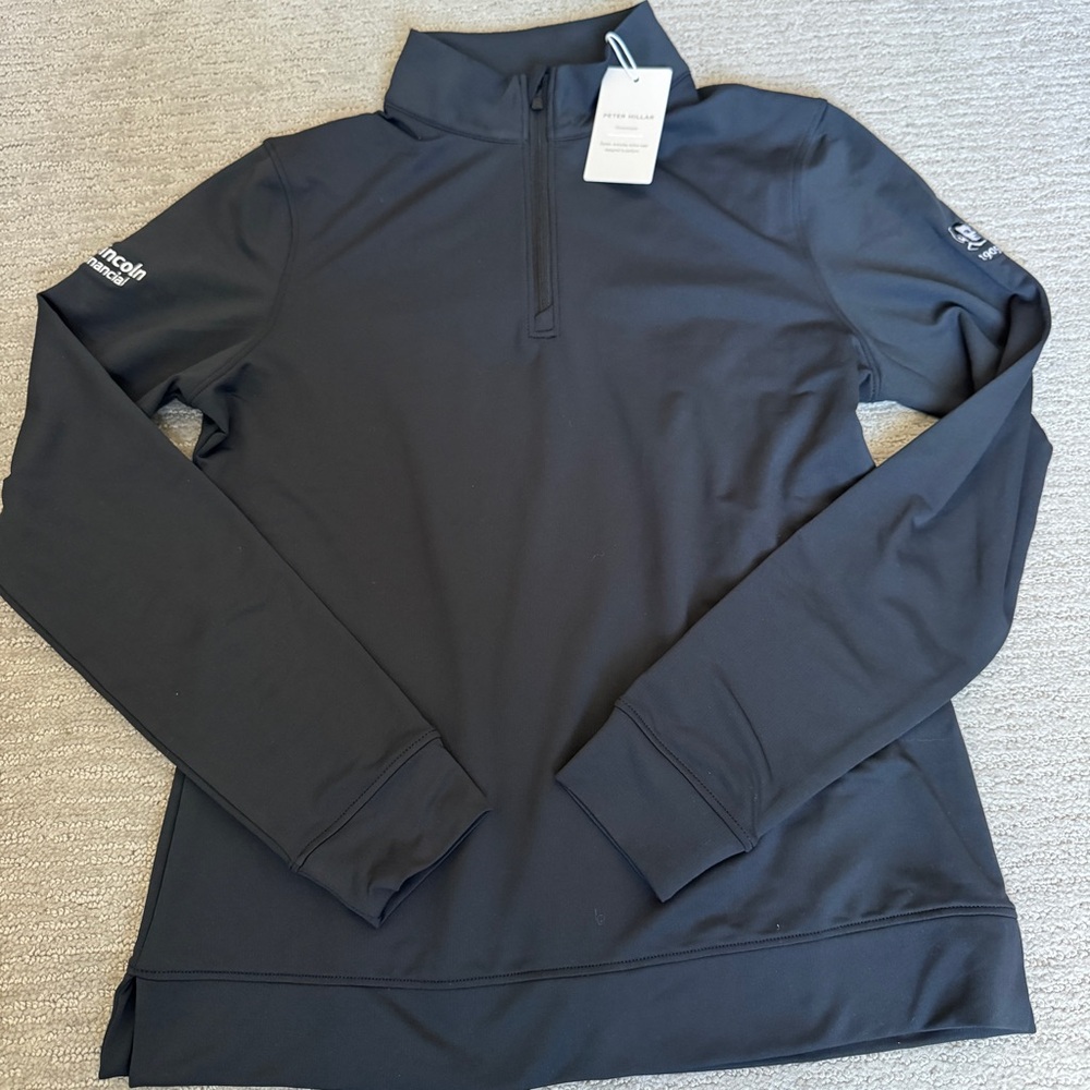 NWT Peter Millar Lincoln Financial Quarter Zip Women's Small